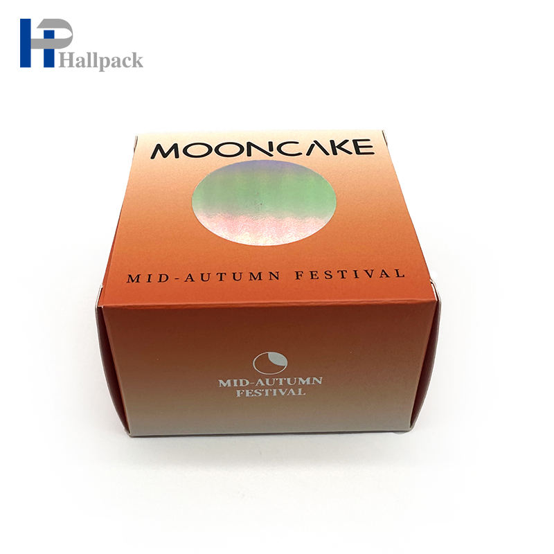 Оптовая торговля напечатанная на заказ складная бумажная коробка Mooncake упаковочная бумажная коробка