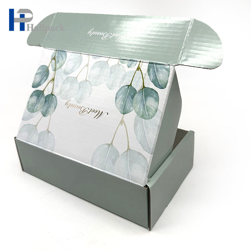 Коробка из крафт-бумаги с напечатанным логотипом Упаковочная коробка из гофрированной упаковки Почтовая коробка Самолетная коробка