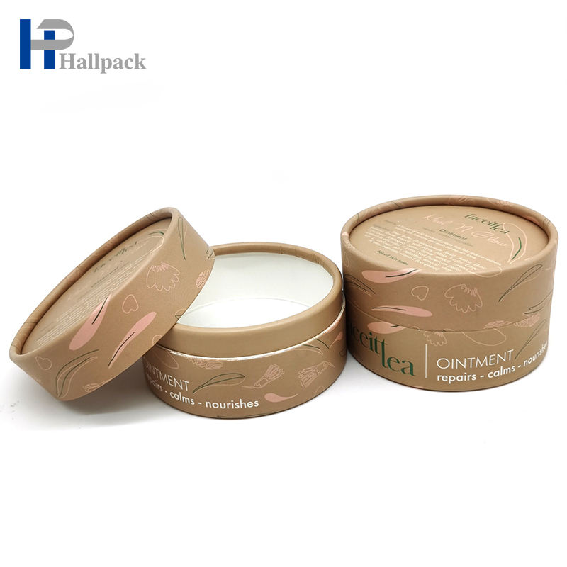 Трубка картона коробки дизайна еды подгоняла бумажную с упаковкой края крена