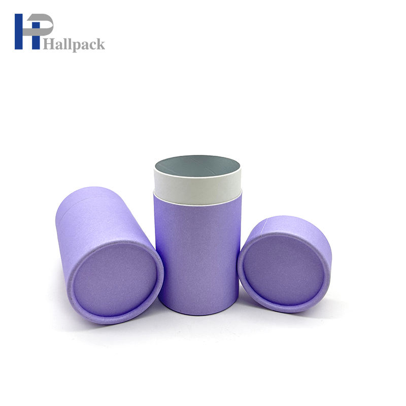 Изготовленная на заказ биоразлагаемая алюминиевая фольга, картонная круглая коробка, пищевая бумажная упаковка для туб, упаковка для чая, кофе, печенья, бумажная упаковка