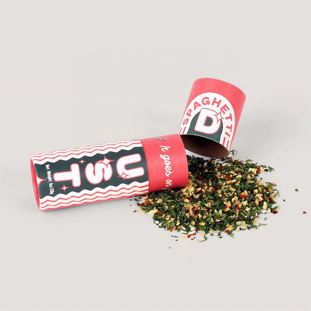 Утилизация на заказ логотип чайные трубки Картонные пищевые картонные круглые трубки для чая