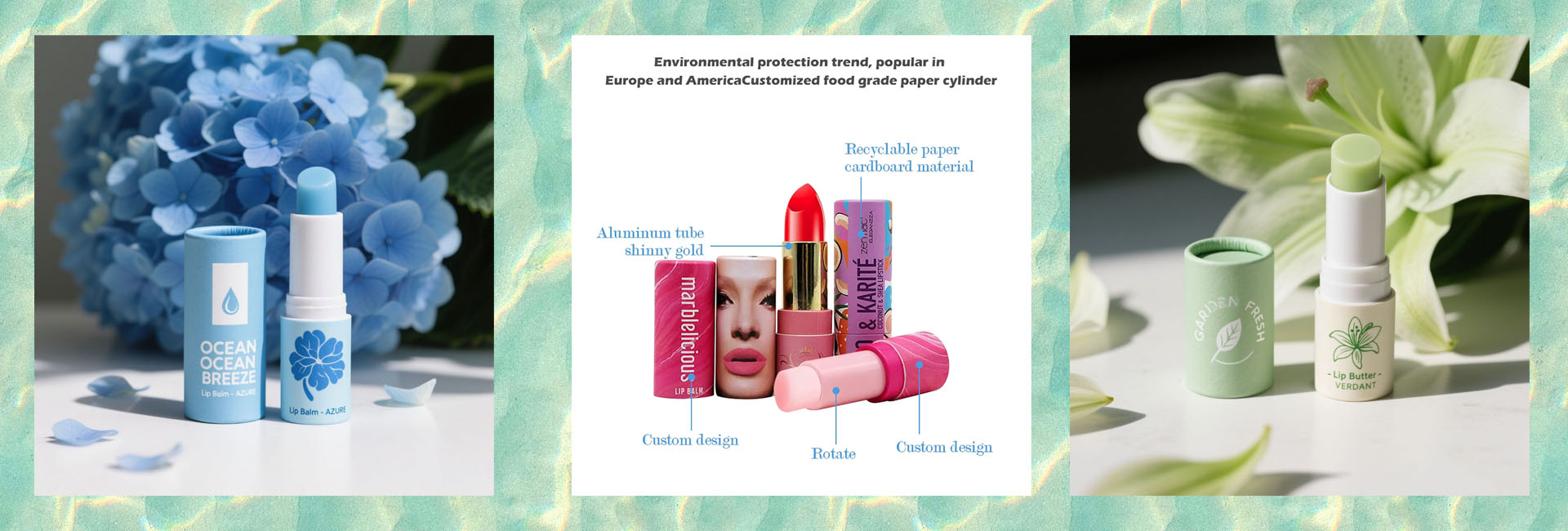 Поворот трубчатой ​​упаковки