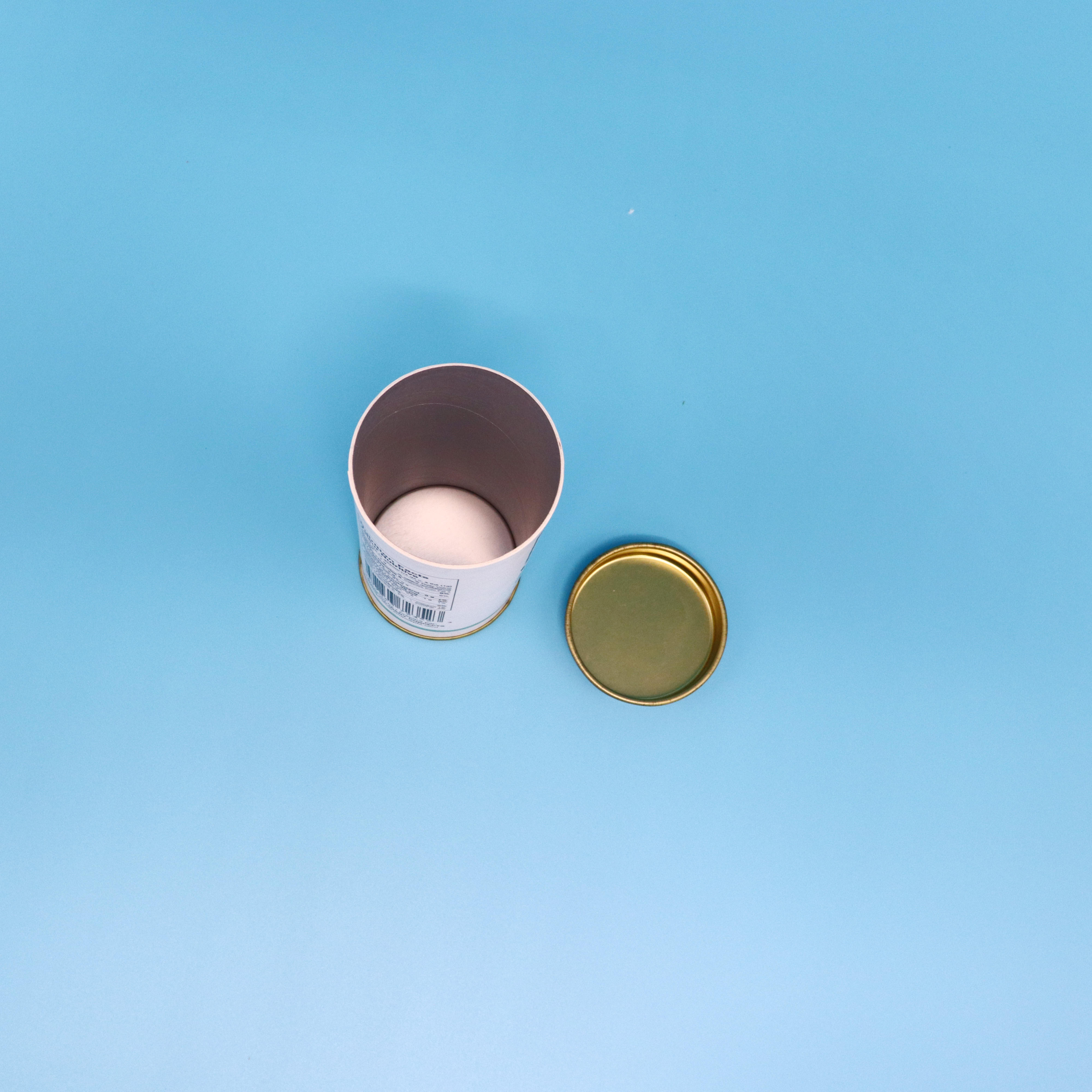 Пищевая круглая бумажная туба, упаковочная фабрика, прямая лиофилизация чая, полная крафт-бумага, крафт-бумага