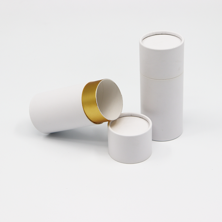 Экологичная изготовленная на заказ подарочная и ремесленная упаковка картонная цилиндрическая коробка бумажная упаковка для восковой свечи