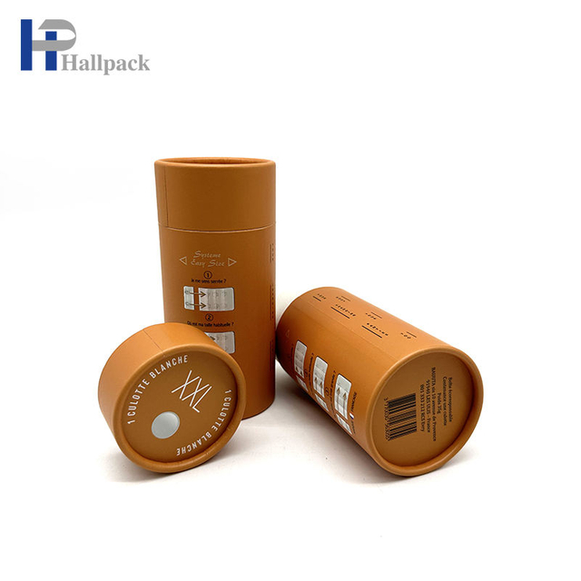 Горячая продажа пустая бумажная туба упаковка нижнего белья цилиндр бумажная туба