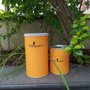 Оптовая продажа, переработанный логотип, картонный цилиндр, упаковочная бумажная тубусная коробка с длинной крышкой, железная чайная кофейная свеча