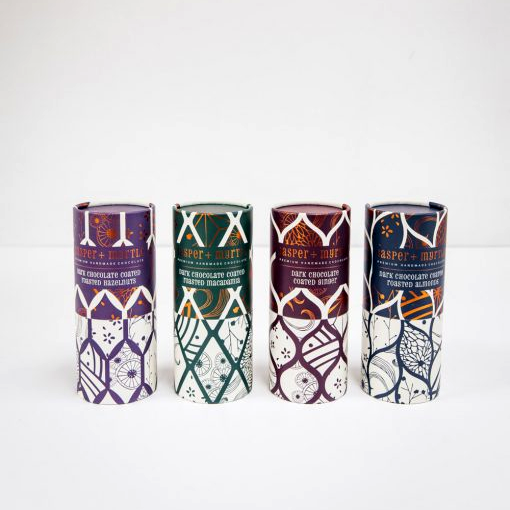 Круглая коробка для туб с индивидуальной печатью. Экологичная картонная упаковка для туб для шоколада, кофе. Биоразлагаемая туба для рукоделия.