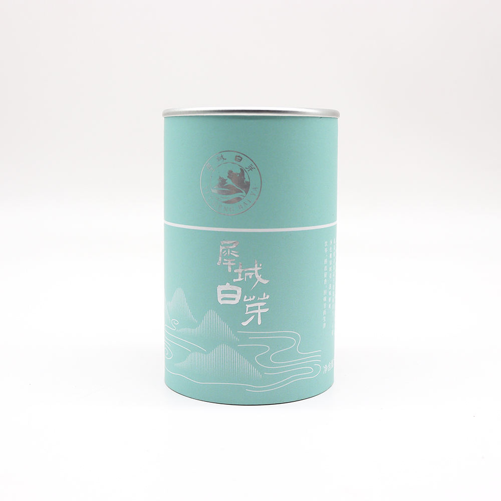 Эко дружелюбный упаковывая круговой чай напечатал коробку трубки логотипа подгонянную дизайнерскую бумажную подарочную коробку цилиндра