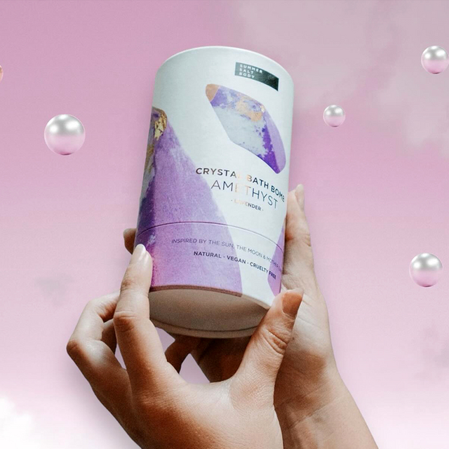 Биоразлагаемая коробка для цилиндров из крафт-бумаги ручной работы, изготовленная по индивидуальному заказу для парфюмерных масляных свечей, эфирных масел, упаковка в бумажные тубы