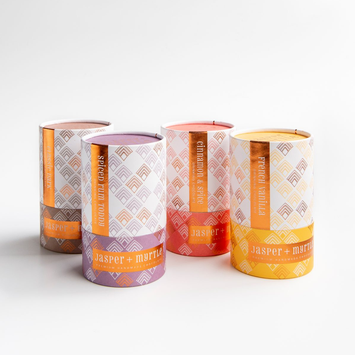 Высококачественная биоразлагаемая туба для чая, кофе, шоколада, пищевая бумага, изготовленная на заказ упаковка для туб, экологически чистая коробка для туб