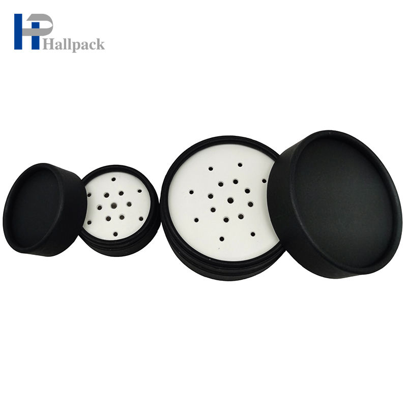 Соль для ванн, сыпучий порошок, круглая трубка из крафт-бумаги, цилиндр сита, бумажная трубка