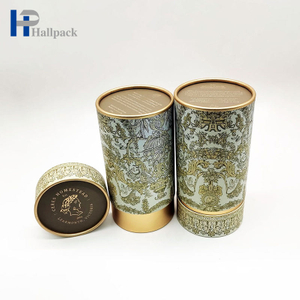 Бумажная трубка из золотой фольги, шейкер для подводки глаз, упаковочная бумажная коробка, трубка, дешевый пищевой бумажный цилиндр для чая