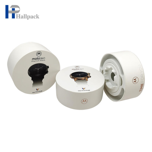 Круглая бумажная тубусная коробка, короткая ювелирная трубка с плоским верхом для упаковки цветов