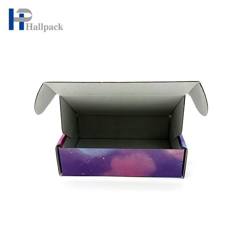 Бумажная коробка цвета радуги Эко бумаги искусства OEM изготовленная на заказ дружелюбная упаковывая