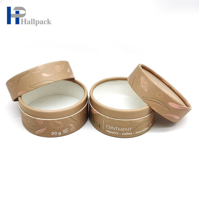 Трубка картона коробки дизайна еды подгоняла бумажную с упаковкой края крена