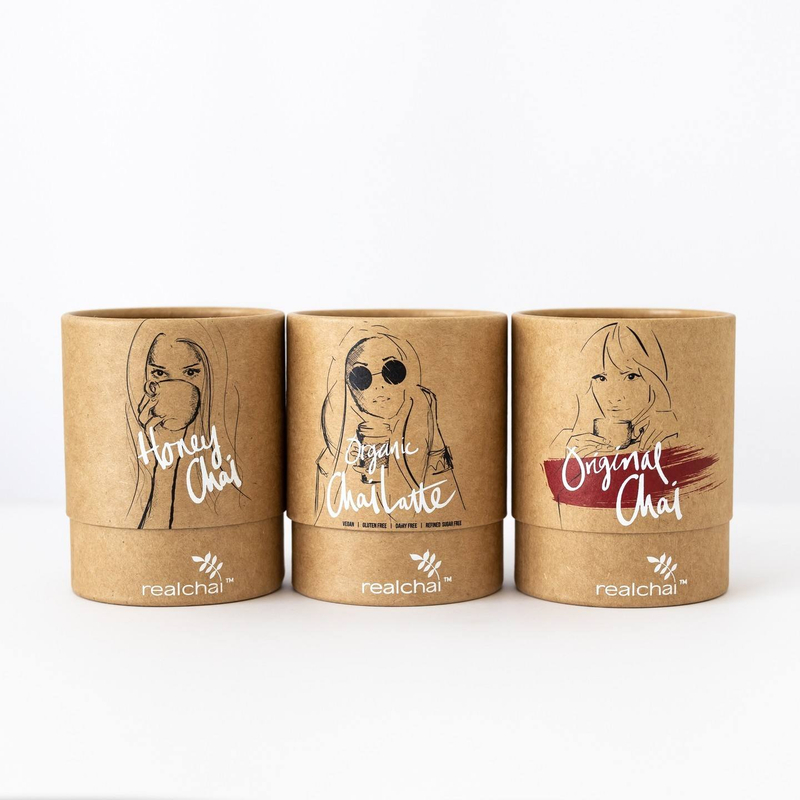 Перерабатываемая круглая коробка для трубок Упаковка из крафт-бумаги для чая Упаковка из картонных трубок Крафт-бумага Коробка для торта HP на заказ с окном